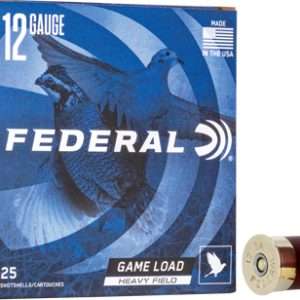 FEDERAL GAME SHOK 12GA 2.75" 1 1/8OZ #6 25RD 10BX/CS