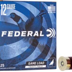 FEDERAL GAME SHOK 12GA 2.75" 1-1/4OZ #4 25RD 10BX/CS
