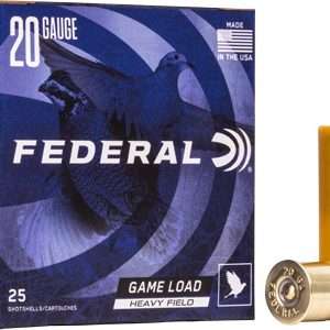 FEDERAL GAME LOAD 20GA 2.75" 1OZ #7.5 250RD CASE LOT