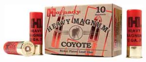 HORNADY 12GA 3" 1-1/2OZ NICKEL PLATED 00 BUCK 10RD 10BX/CS