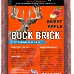 ANTLER KING SWEET APPLE BUCK BRICK MINERAL 4#