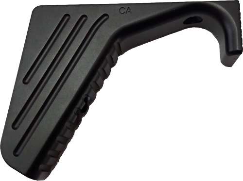 COMSTOCK ANGLED GRIP WITH INTEGRATED HANDSTOP ALUMINUM