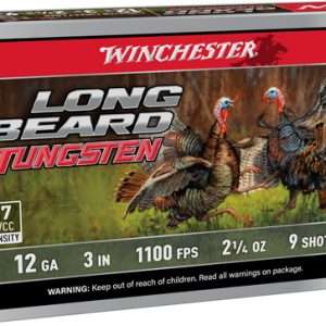 WINCHESTER LONG BEARD TS17 12GA 3" 2-1/4OZ #9 5RD 10BX/CS
