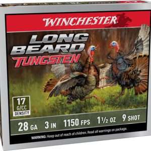 WINCHESTER LONG BEARD TS17 28GA 3" 1/1/2OZ #9 5RD 10BX/CS