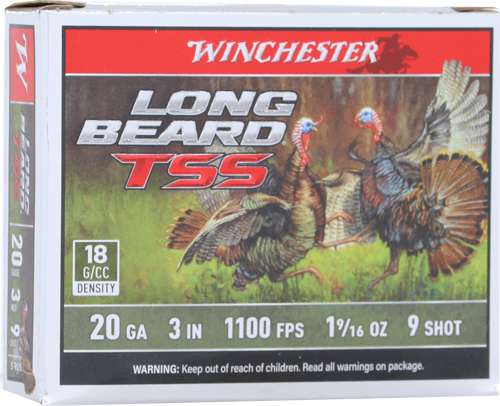 WINCHESTER LONG BEARD TSS 20GA 3" 1-5/8OZ #9 5RD 10BX/CS