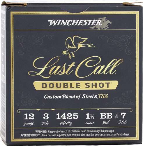 WINCHESTER LAST CALL 12GA 3" 1-1/4OZ #BB & #7 25RD 10BX/CS