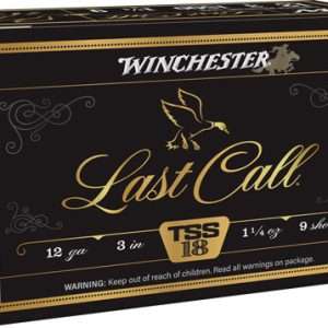 WINCHESTER LAST CALL TSS 12GA 3" 1-1/4OZ #9 10RD 10BX/CS