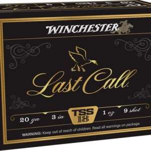 WINCHESTER LAST CALL TSS 20GA 3" 1OZ #9 10RD 10BX/CS