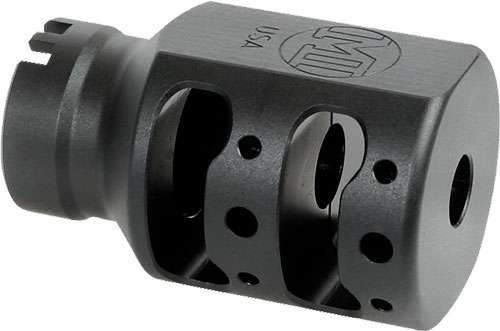 MI ALPHA TANK BRAKE M14X1LH BLACK MATTE NITRIDE