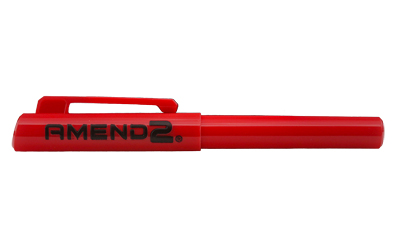 AMEND2 G10 RED SELF-DEFENSE PEN