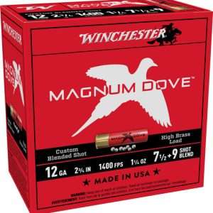 WINCHESTER MAGNUM DOVE 12GA 2.75" 1400FPS #7.5&9 25RD