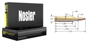 NOSLER 243 WIN 90GR BALLISTIC TIP 20RD 10BX/CS
