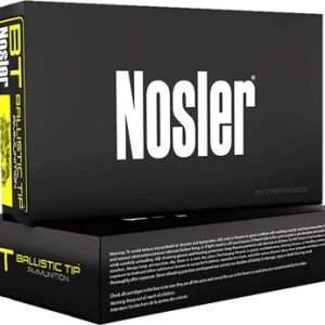 NOSLER BT 6.5 CM 140GR BALLISTIC TIP 20RD 10BX/CS