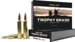 NOSLER TROPHY GRADE 28 NOSLER 160GR ACCUBOND 20RD 10BX/CS