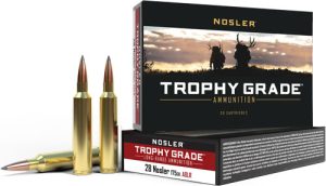 NOSLER TROPHY GRADE LR 28 NOSLER 175GR ABLR 20RD 10BX/CS