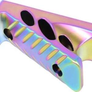 GUNTEC AR15 MICRO ANGLE GRIP RAINBOW PVD COATED!