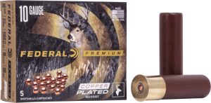 FEDERAL 10GA 3.5" 00 BUCK 18 PELLETS 5RD 10BX/CS