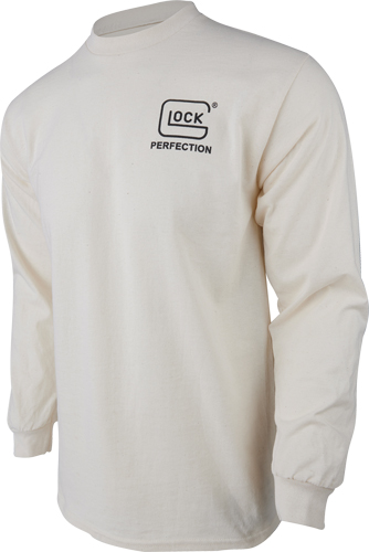 GLOCK OEM BORN IN AUSTRIA LONG SLEEVE SHIRT TAN XX-LARGE - Image 2