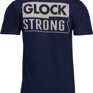 GLOCK STRONG SHORT SLEEVE T SHIRT NAVY XX-LARGE