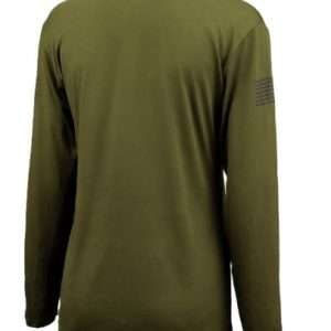 GLOCK HOODED PERFORMANCE LONG SLEEVE SHIRT MED GREY