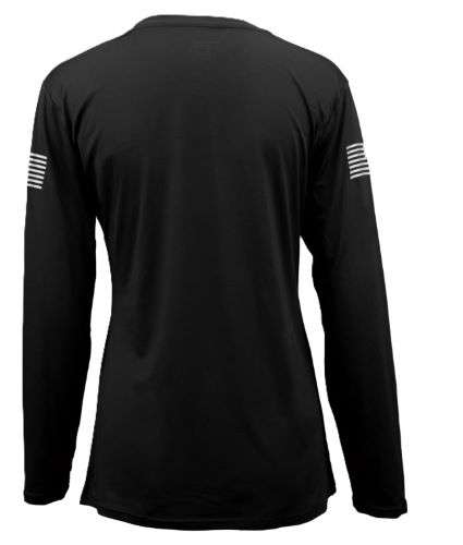 GLOCK LADIES PERFORMANCE LONG SLEEVE SHIRT LG BLACK