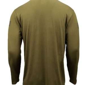 GLOCK PERFORMANCE LONG SLEEVE SHIRT LG MILITARY GREEN