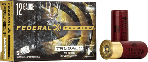 FEDERAL PREMIUM 12GA 2.75" 1OZ TRUBALL SLUG 5RD 50BX/CS