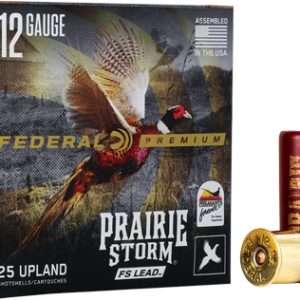 FEDERAL PRAIRIE STORM 12GA 2.75" 1-1/4OZ #4 25RD 10BX/CS