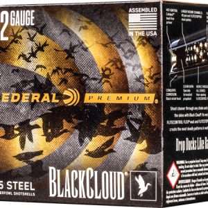 FEDERAL BLACK CLOUD 12GA 3" 1-1/4OZ #2 1450FPS 25RD 10BX/C