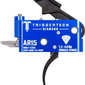 TRIGGERTECH AR-15 SINGLE STAGE BLACK DIAMOND PRO CURVED