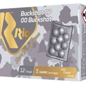RIO ROYAL BUCK 12GA 2.75" 00BK 9 PELLET 5RD 50BX/CS
