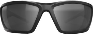 GLOCK TACTICAL GLASSES BLUE LINE BLACK SILVER MIRROR LENS