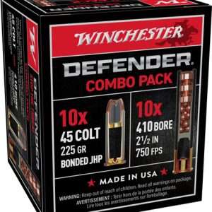 WINCHESTER PDX DEFENDER 410/45 COMBO PACK 20RD 10BX/CS