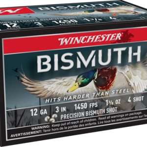 WINCHESTER BISMUTH 12GA 3" 1-3/8OZ #4 15RD 10BX/CS
