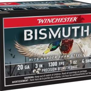 WINCHESTER BISMUTH 20GA 3" 1OZ #4 15RD 10BX/CS