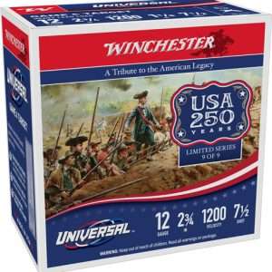 WINCHESTER LIGHT TARGET 12GA 2.75" 1-1/8 #7.5 200RD CASE