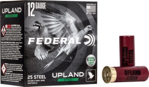 FEDERAL UPLAND STEEL 12GA 2.75" 1-1/8OZ #7.5 25RD 10BX/C