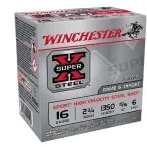 WINCHESTER XPERT STEEL 16GA 2.75" 15/16OZ #6 25RD 10BX/CS