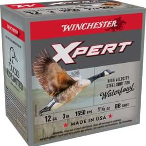 WINCHESTER XPERT STEEL 12GA 3" 1-1/8OZ #BB 1550FPS 25RD 10B/C