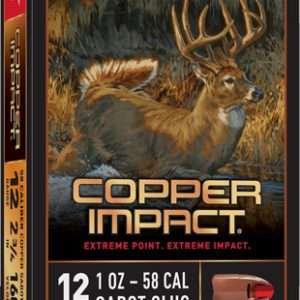 WINCHESTER 12GA COPPER IMPACT 1OZ SABOT SLUG 5RD 20BX/CS