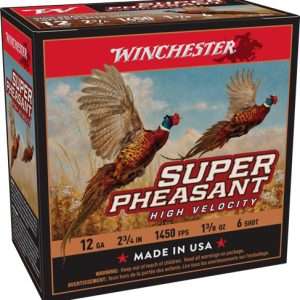 WINCHESTER SUPER PHEASANT 12GA 1-3/8OZ #6 1450FPS 25RD 10BX/C