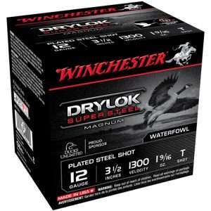 WINCHESTER DRYLOX 12GA 3.5" 1-9/16OZ #T 1300FPS 25RD 10B/C