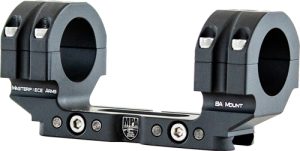 MPA SCOPE MOUNT BA 1-PC 35MM 1.250" 0 MOA BLACK