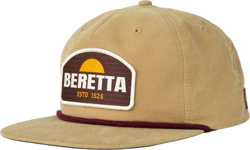 BERETTA CAP SUNSET ROPE TRUCKER TAN