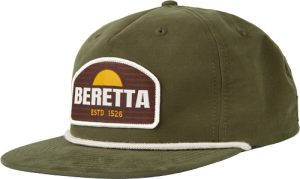 BERETTA CAP SUNSET ROPE TRUCKER DARK GREEN