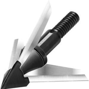 QAD EXODUS BROADHEAD XBOW 100GR 1.25"CUT SWEPT BLADE 3PK