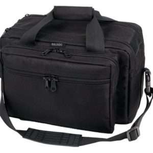 BULLDOG EXTRA LARGE RANGE BAG BLACK W/ PISTOL RUG