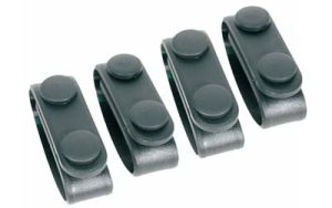 BH MOLDED BLT KEEPERS (4) BLK