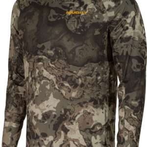 MUDDY BASE LAYER CREW TOP VEIL CANYON GREY 2X-LARGE