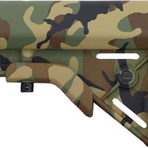 B5 SYSTEMS BRAVO STOCK MIL-SPEC WOODLAND